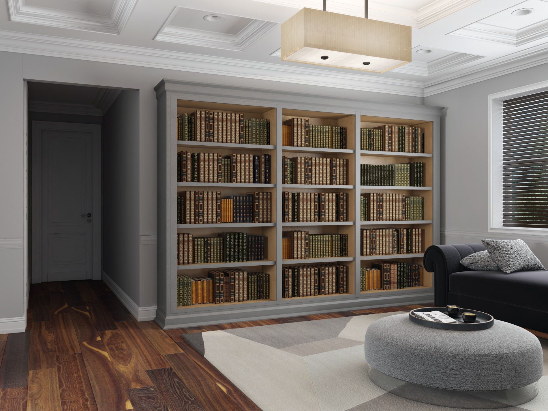 Buy Custom Made Bookcases, made to order from Decoretz