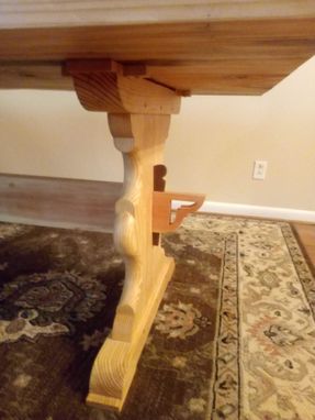 Custom Made French Farmhouse Trestle Table