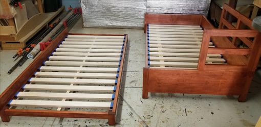 Custom Made Low Trundle Bed