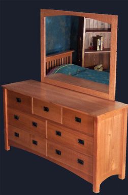 Custom Made Mission Style - Chest Of Drawers