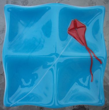 Custom Made Fused Glass Appetizer Dish
