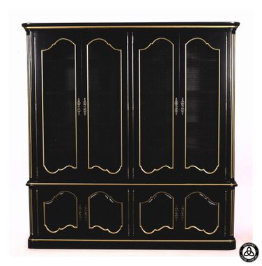 Custom Made #1014 Black Cabinet