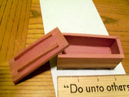 Custom Made Miniature Hope Chest In Cedar