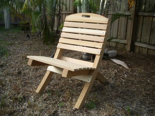 Custom Made Cedar Patio Chair
