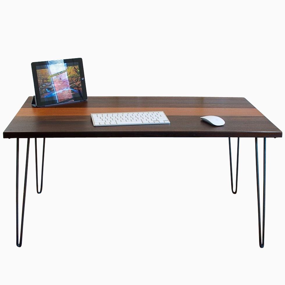 Hand Made Mid Century Modern Desk by Blowing Rock 