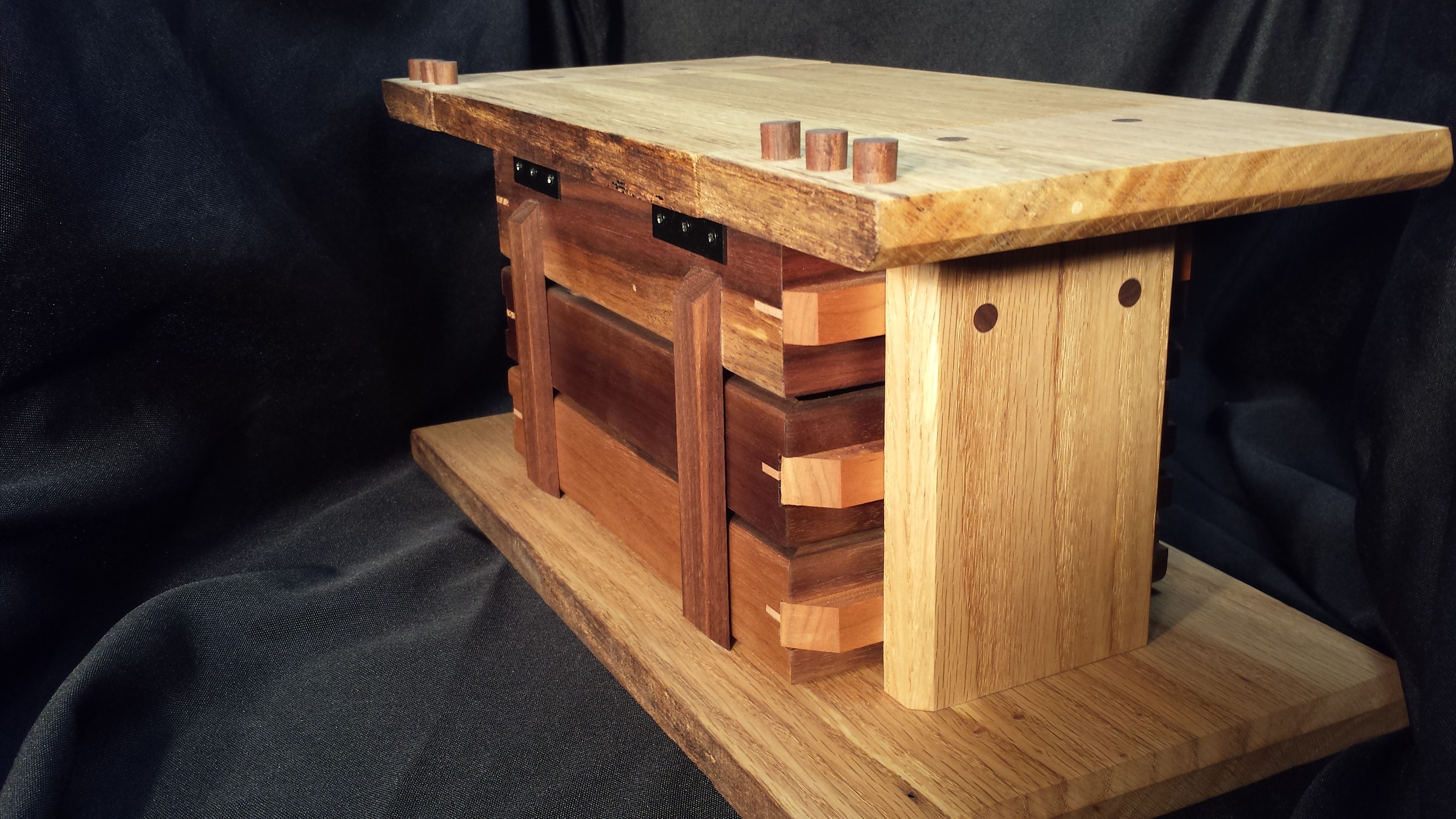 Buy Custom Jewelry Box, made to order from Savage Wood Shop