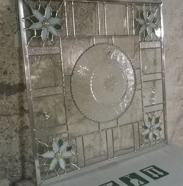 Custom Made Vintage Plate Panel