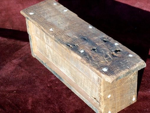 Custom Made Repurpose Barnwood Box