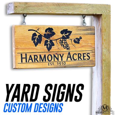 Custom Made Custom Yard Sign