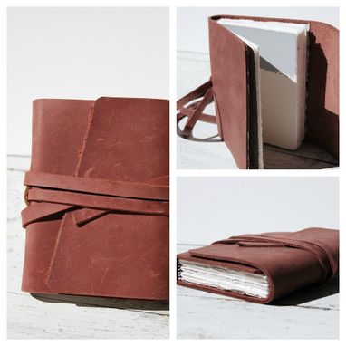 Custom Made Leather Bound Handmade Steampunk Journal