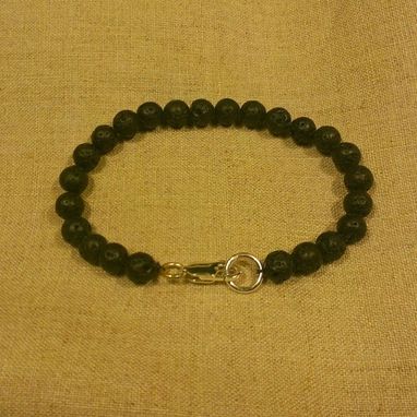 Custom Made Lava Rock Bracelet