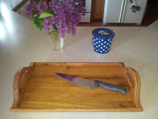 Custom Made Serving And Cutting Tray