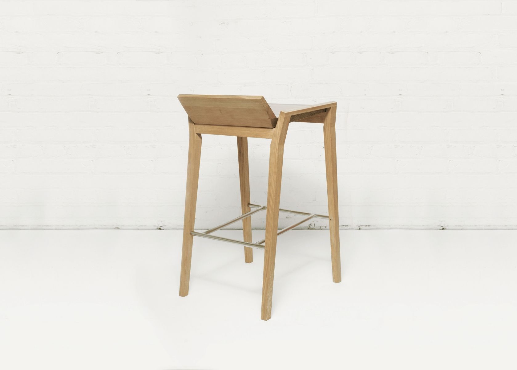 Custom Made Bar Stool No. 2 by Reed Hansuld Fine Furniture Craftsman