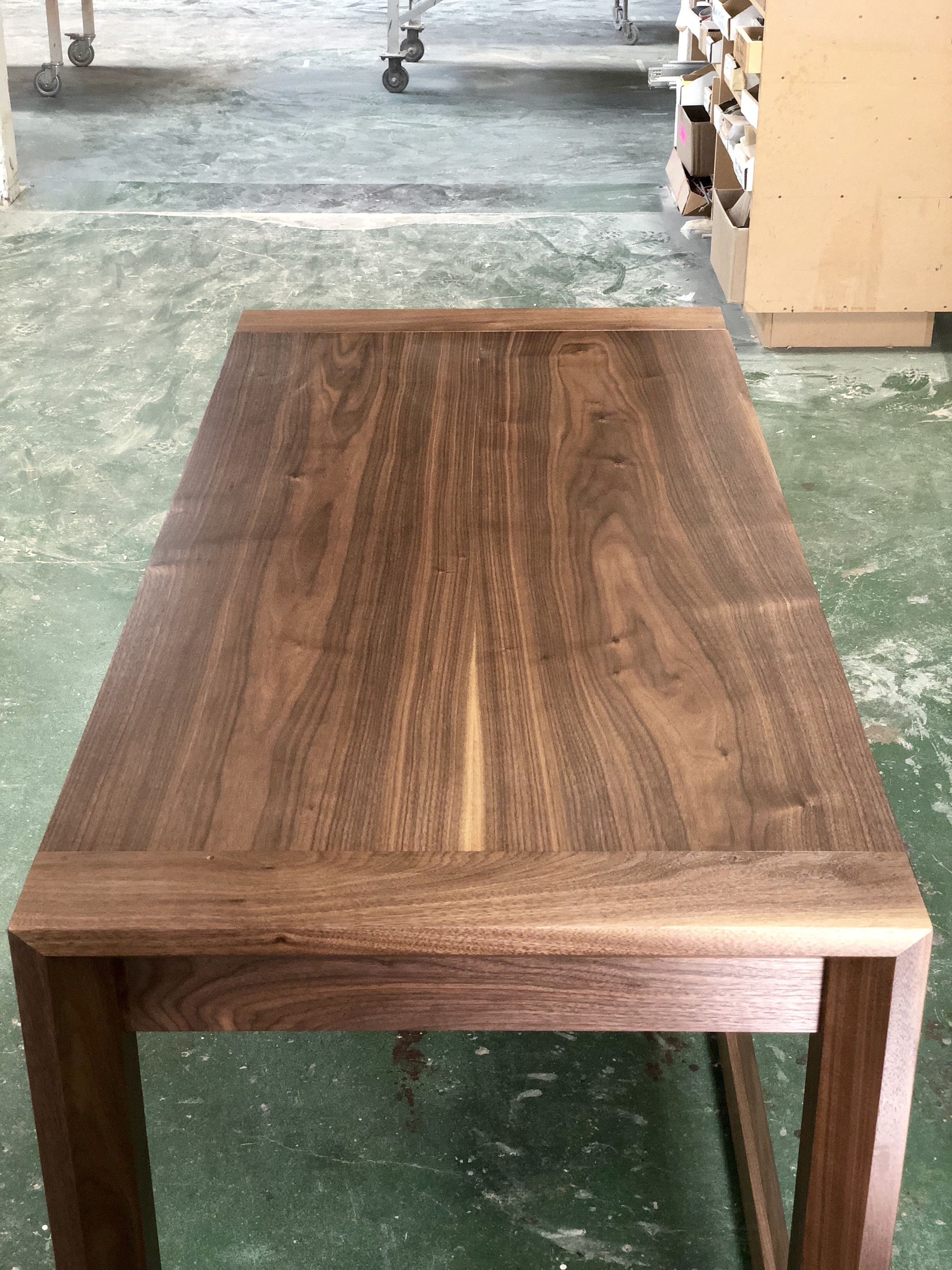 Hand Crafted Modern Walnut Desk by Natural Mystic Woodwork