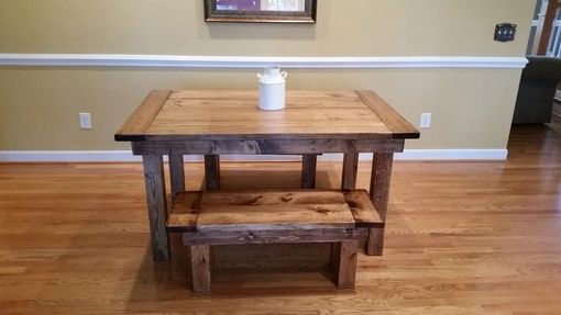 Custom Made Colonial Farmhouse Table