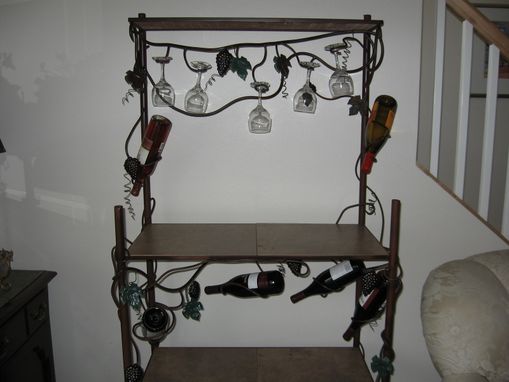 Custom Made Bakers Rack/ Wine Rack