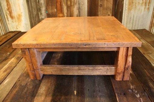 Custom Made Rustic Reclaimed Barnwood Coffee Table