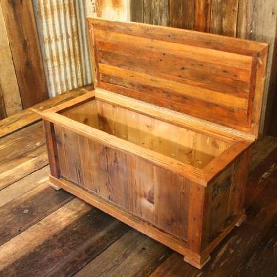 Handmade Rustic Reclaimed Barnwood Hope Chest by American Woodworx LLC ...