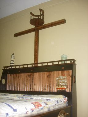 Custom Made Pirate Ship Bed