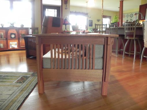 Custom Made Stickley Cube Chair