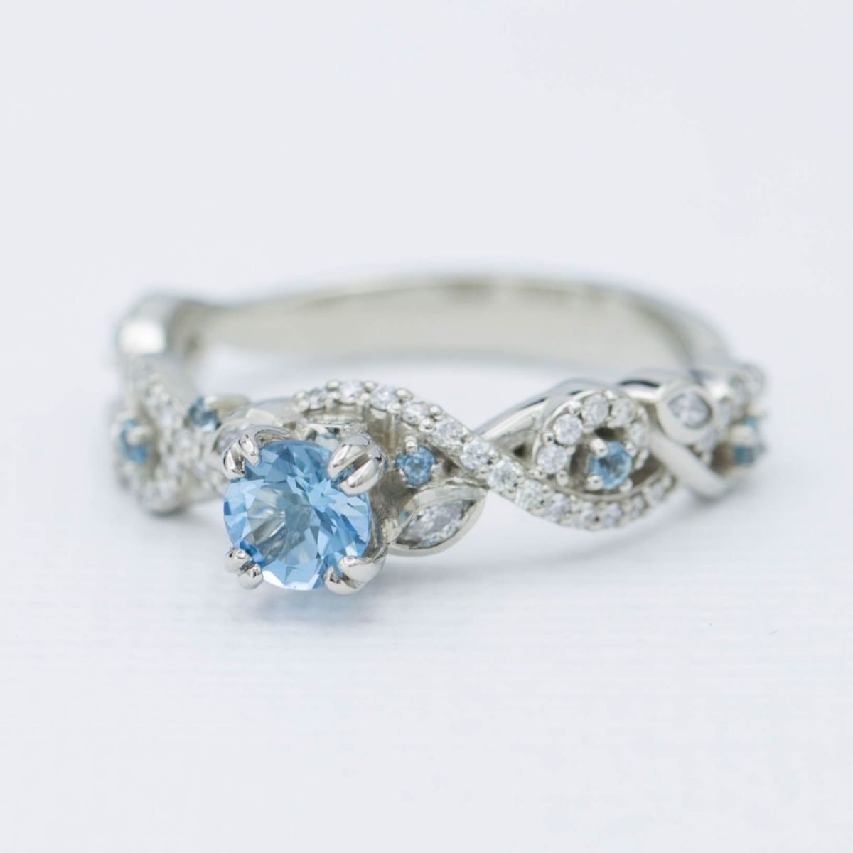 Aquamarine Engagement Rings | CustomMade.com