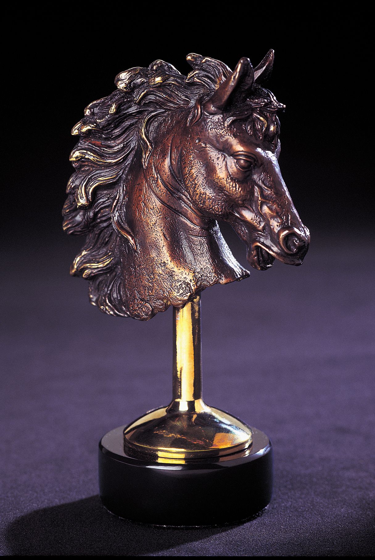 Buy a Hand Crafted Bronze Horse Figurine Sculpture, made to order from ENVIRONMENTAL CREATIONS