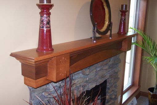 Custom Made Custom Mantel For Parade Home 2011