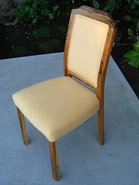 Custom Made Black Limba Table & Chairs