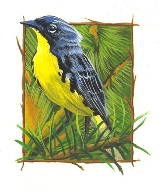 Custom Made Kirtsland Warbler  Songbird