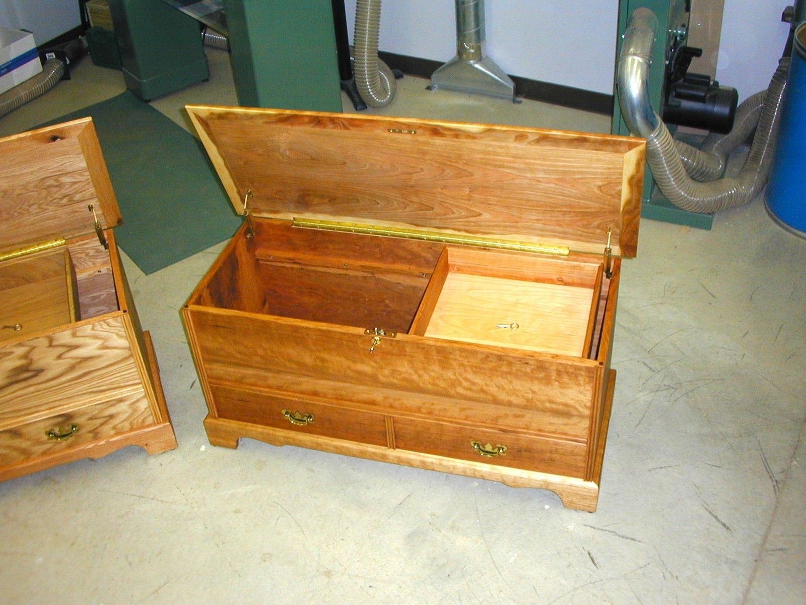 Custom Hope Chests From Hardwoods by The Plane Edge, LLC