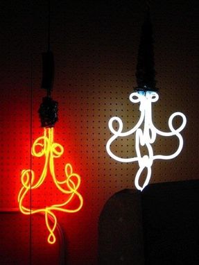 Custom Made Handmade Neon Chandelier