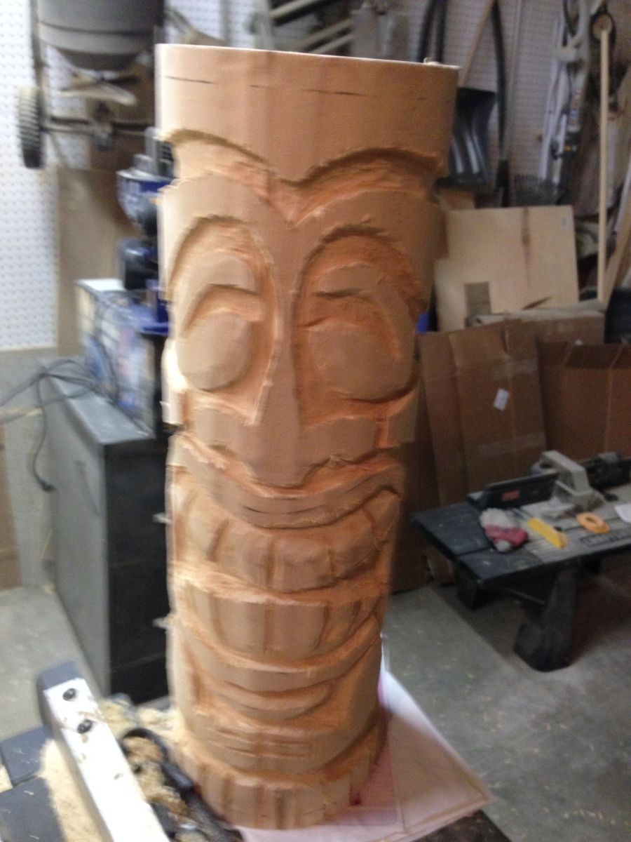 Hand Made Outdoor Tiki 6Pack Bar Stools by Belly Up Pub Hub