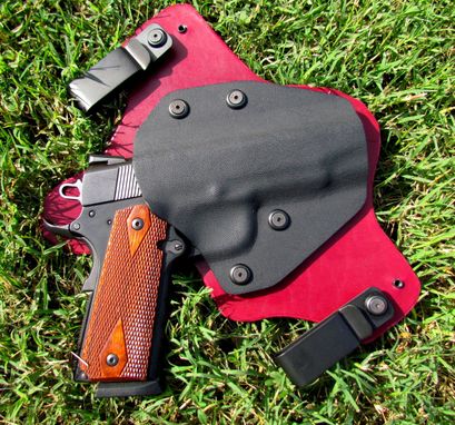 Custom Made Leather And Kydex Holster