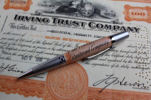 Custom Made Stocks And Bonds, The Pen Series