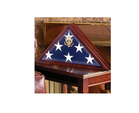 Custom Made American Burial Flag Box