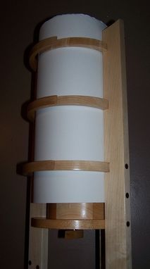 Custom Made Maple Floor Lamp