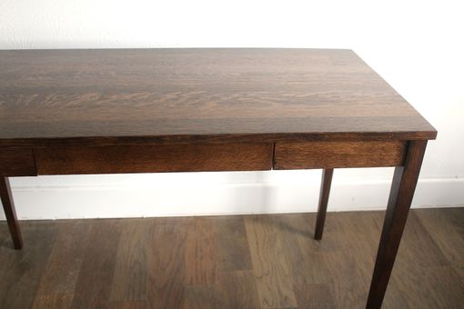 Custom Made Oak Desk