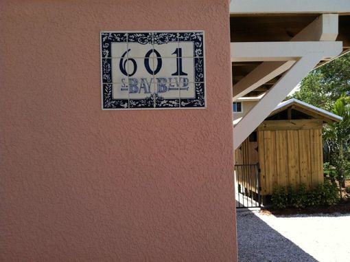 Custom Made House Numbers Florida Home