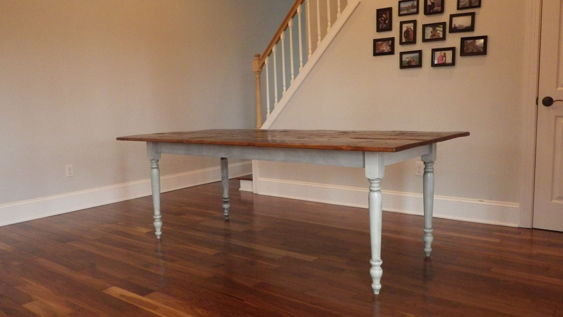 Hand Made Kitchen Table by Reclaimed Art