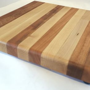 Striped Maple Monogram Hardwood Cutting Board – Mach Crafts