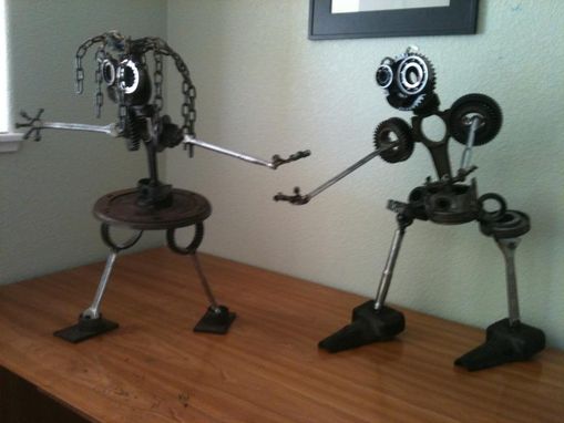 Custom Made Robot Sculptures