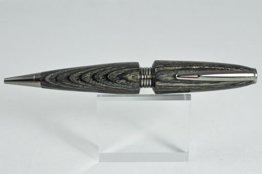 Custom Made Grayscale Wooden Twist Pen