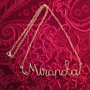 Custom Made Personalized Necklace