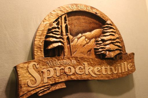 Custom Made Custom Carved Handmade Wood Signs | Home Signs | Cabin Signs | Mountain Signs