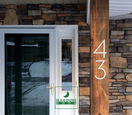 Custom Made Laser Cut - Modern House Numbers