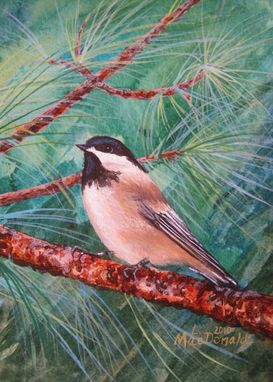 Custom Made Bird - Acrylic Painting On Your Project