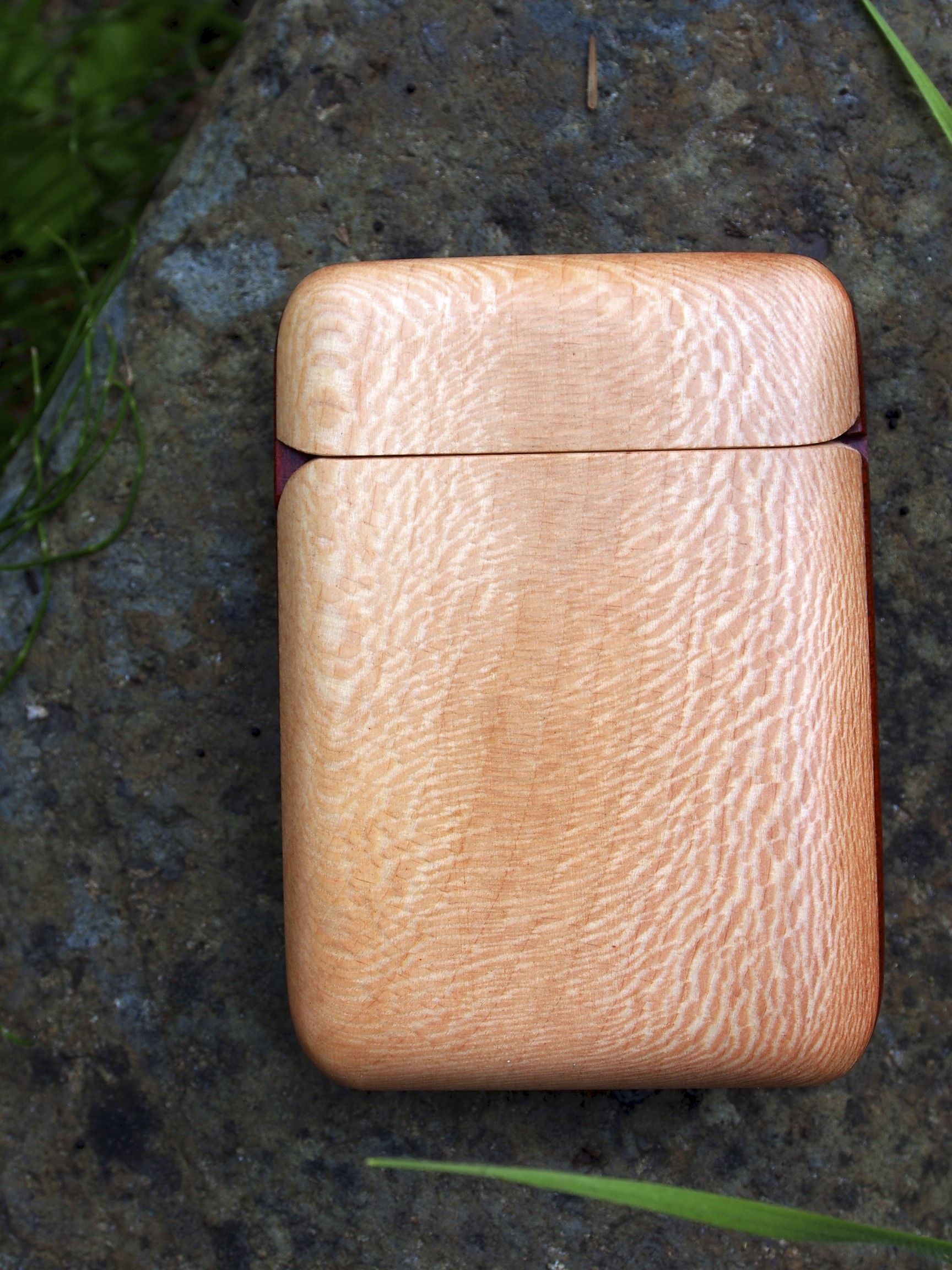 Buy Custom Made Wood Wallet And Business Card Holder, made to order