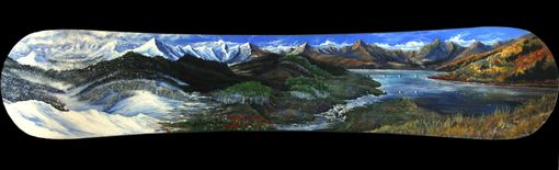 Custom Made Four Seasons-Snowboard Landscape