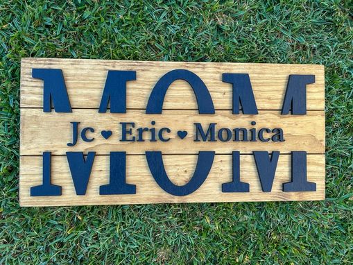 Custom Made Personalized Mothers Day Wood Sign - Custom Mothers Day Gift - Mothers Day Pallet Sign