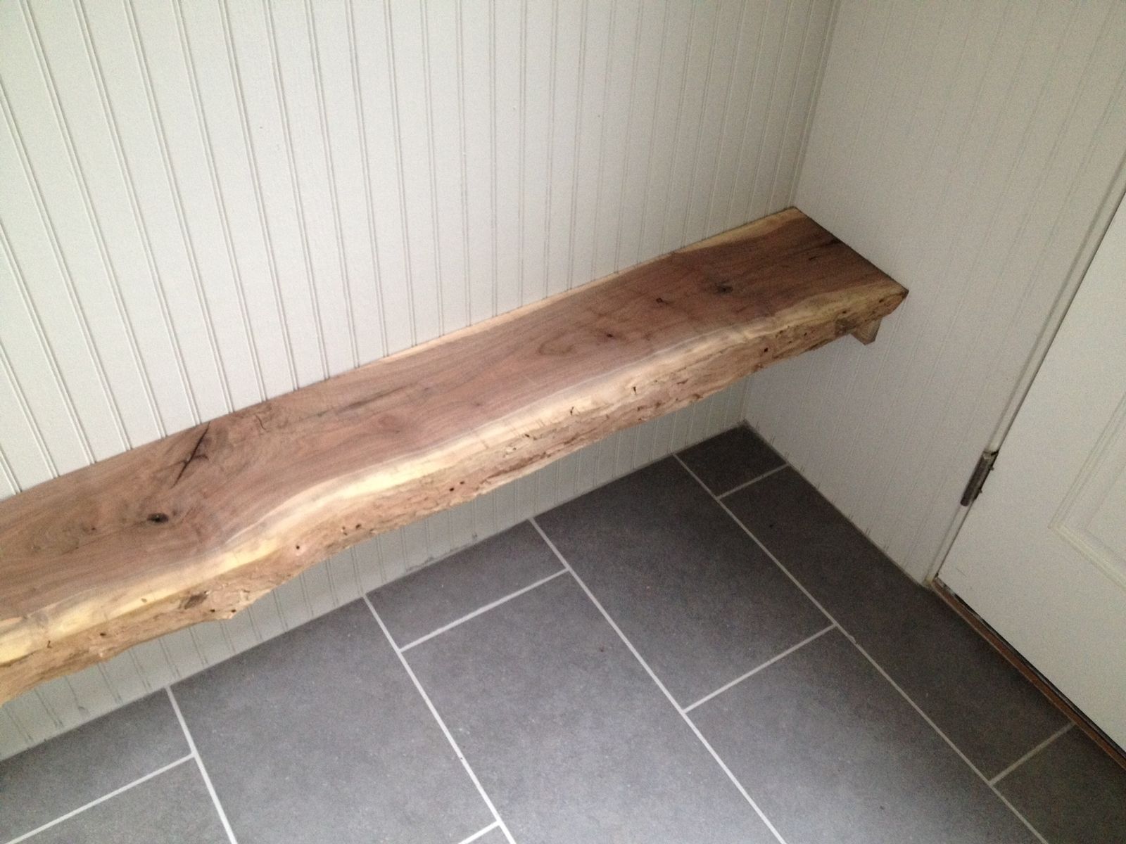 Custom Made Floating Bench by Gypsum Valley Made